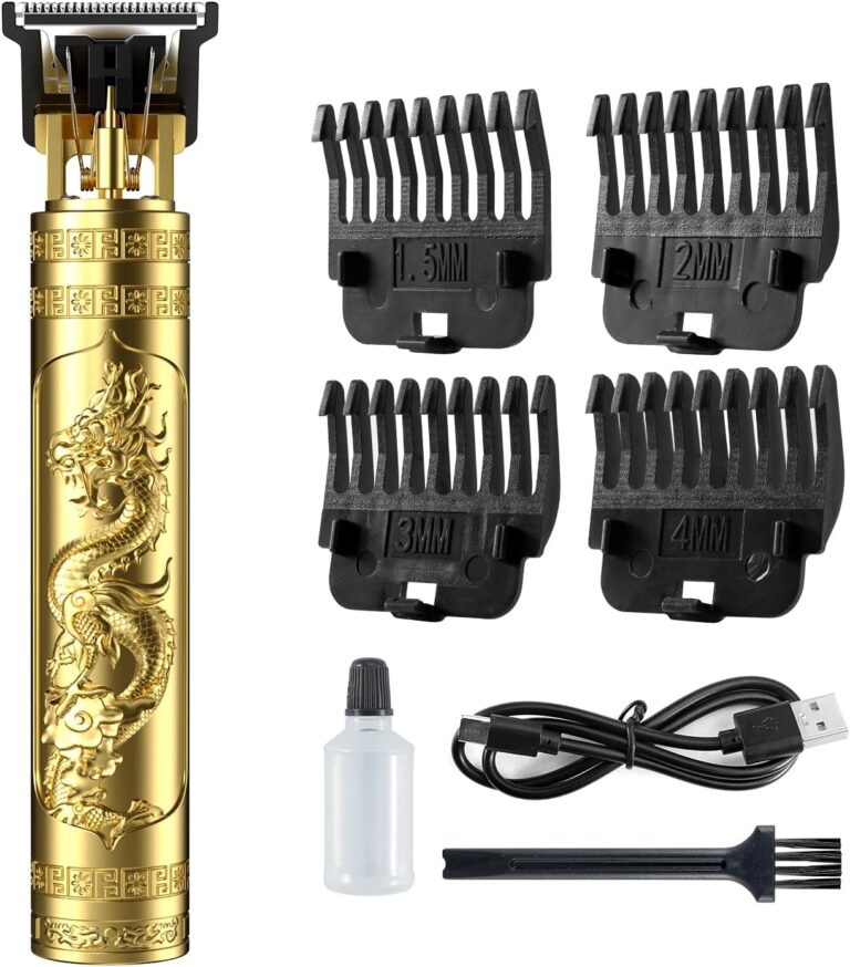 gunkill Hair Clippers-Beard Trimmer for Men-Rechargeable Hair Clipper and Trimmer-for Men and Children