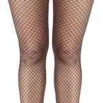 Buauty Fishnet Stockings for Women, High Waisted Fishnet Tights Black Fishnets for Halloween