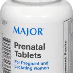 MAJOR Prenatal Tablets for Pregnant and Lactating Women - Dietary Supplement - 100 Count