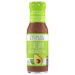 Primal Kitchen Italian Vinaigrette & Marinade Salad Dressing made with Avocado Oil, Whole30 Approved, Certified Paleo, and Keto Certified, 8 Fluid Ounces
