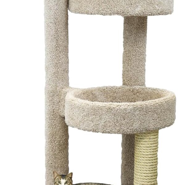 New Cat Condos Cat Tree, Beige