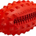 Indestructible Dog Toys for Aggressive Chewers - Tough Squeaky Dog Chew Toy for Large Breed, USA Brand Durable Rubber Dog Toy with Beef Flavor for Medium & Large Dogs