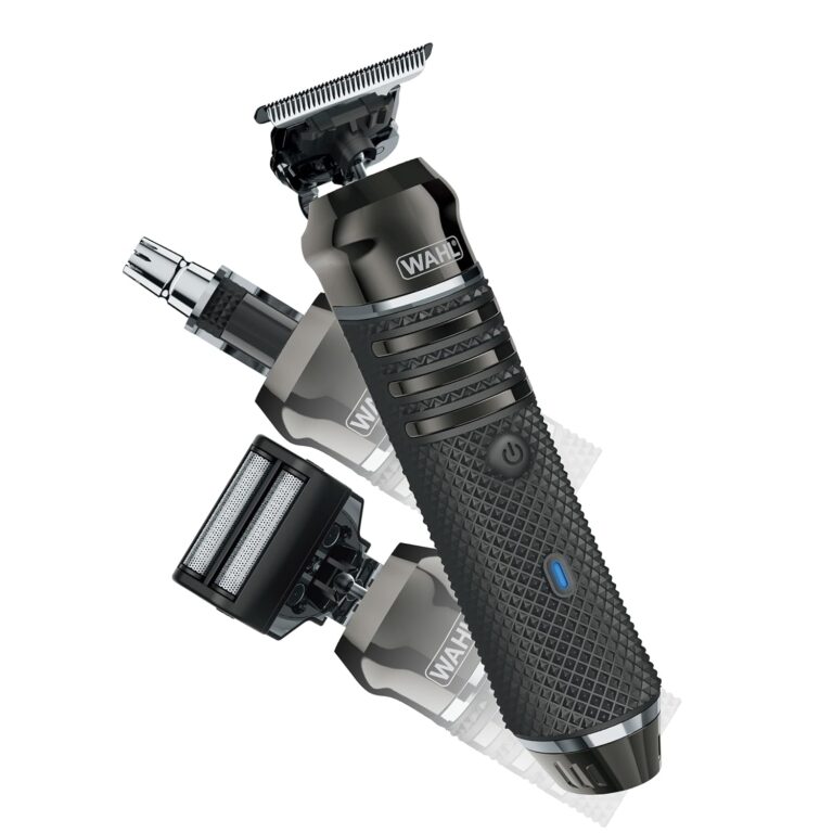 Wahl USA Pro Series High Visibility Skeleton Style Trimmer, Lithium-Ion Cordless USB Rechargeable All in One Shaving & Close Cutting Beard Trimmer for Men with Near Zero Gap Blade  3026018