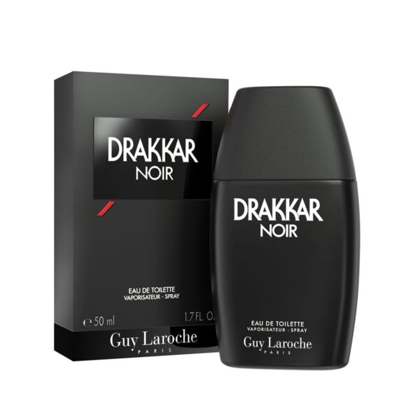 Drakkar Noir By Guy Laroche - Iconic Designer Fragrance - Intense & Powerful Eau de Toilette - Fougere Blend & Aromatic Spices - Long Lasting Mens Cologne - Day and Evening Scent