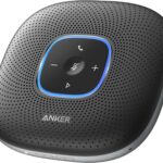 Anker PowerConf Speakerphone, Zoom Certified Conference Speaker with 6 Mics, 360 Enhanced Voice Pickup, 24H Call Time, Bluetooth 5.3, USB C, Compatible with Leading Platforms for Personal Workspaces