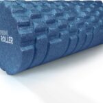 The Original Body Roller - High Density Foam Roller Massager for Deep Tissue Massage of The Back and Leg Muscles - Self Myofascial Release of Painful Trigger Point Muscle Adhesions - 13" Blue