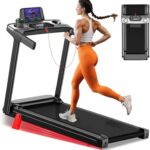 Foldable Treadmill for Home, 3-in-1 Walking Pad with 13% Incline Handle Bar, 300LBS Capacity, 3.0HP Quiet Brushless, Small Treadmills for Small Spaces FutureGlide