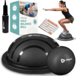 LifePro Horizon Half Balance Ball Trainer with 440 lb Capacity | Stability Ball for Home Gym & Physical Therapy | Full-Body Training Equipment for Core Strengthening