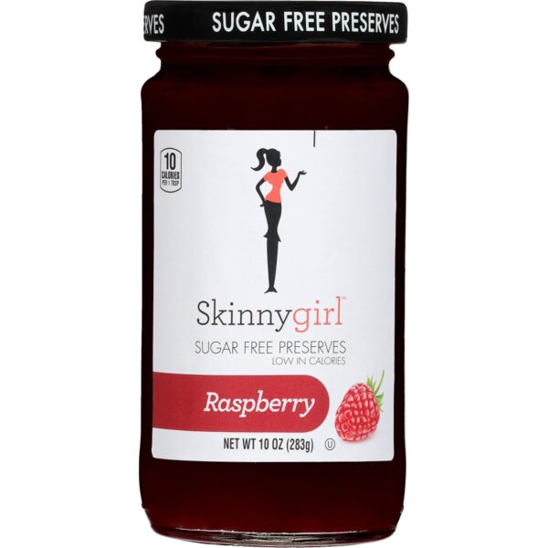 Skinnygirl Sugar Free Kosher Preserves, Raspberry, 10 Ounce
