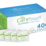 Care Touch Sterile Alcohol Prep Pads, Medium 2-Ply - 400 Alcohol Wipes (CTAP400-VC)