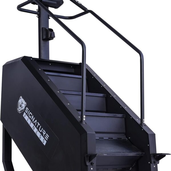 Signature Fitness Continuous Climber Commercial Grade Stair Stepping Machine for Cardio and Lower Body Workouts