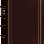 Pioneer Photo 204-Pocket Ring Bound Photo Album for 4 by 6-Inch Prints, Burgundy Bonded Leather with Gold Accents Cover