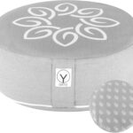 Y O Gayo Meditation Cushion and Floor Pillow. Ideal for Meditation Pillow, Yoga, & Floor Sitting - Premium Buckwheat Supportive Round Cushion with Changeable Cover. Versatile & Stylish - 16" in