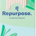Repurpose Compostable Straws, 50 CT