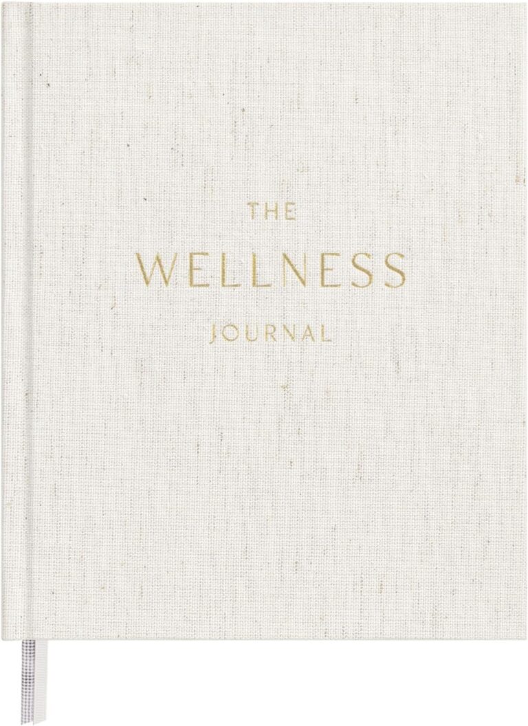And Per Se Wellness Journal, Self Care & Daily Journal for Women, Mental Health Planner with Habit Tracker, Diet & Goals, Undated, Gift-Ready (Original Beige)