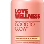 Love Wellness Good to Glow | Collagen Supplement with Biotin, Vitamin C, E, Ashwagandha & Zinc | Promotes Smooth, Glowing & Clear Skin | Enhances Smoothness & Promotes Healthy Skin | 60 Count