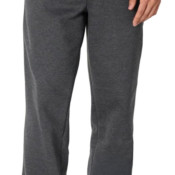 Amazon Essentials Men's Relaxed Straight Leg Fleece Open Bottom Sweatpant (Available in Big & Tall)