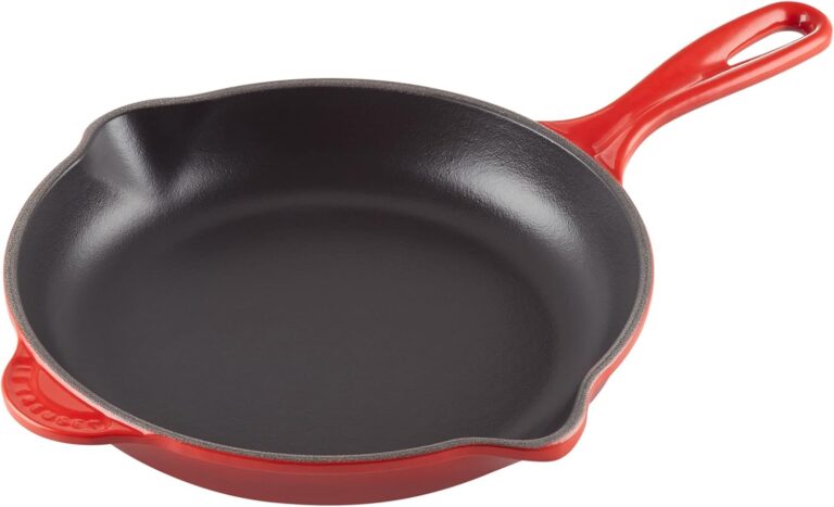 Le Creuset Enameled Cast Iron Classic Skillet, 9", Cerise