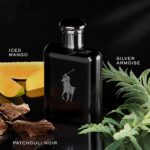 RALPH LAUREN FRAGRANCES – Polo Black – Eau de Toilette – Men’s Cologne – Woody & Fresh – With Patchouli, Sandalwood, and Mandarin – Medium Intensity