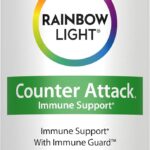 Rainbow Light Counter Attack Immune Defense Support Supplement for Adults | 90 Tablets | with Immune Guard, Zinc & Vitamin C