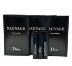 Dior Christian SAUVAGE MEN Sample Perfume EDP Vial 1 ml /0.03 oz – 3 PCS – Set of 3
