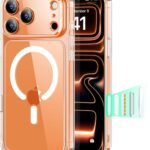 ESR for iPhone 17 Pro Max Case, Camera Control Cover, Compatible with MagSafe, Shockproof Military-Grade Protection, Magnetic Phone Case for iPhone 17 Pro Max, Classic Hybrid Case, Clear