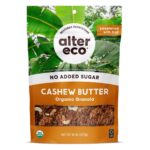 Alter Eco Cashew Butter Granola, Healthy, Organic Breakfast & Snack, Naturally Sweetened with Fruit, Vegan, No Artificial Sugars or Additives, Regeneratively-Farmed Oats (Cashew Butter - 1 Pack)