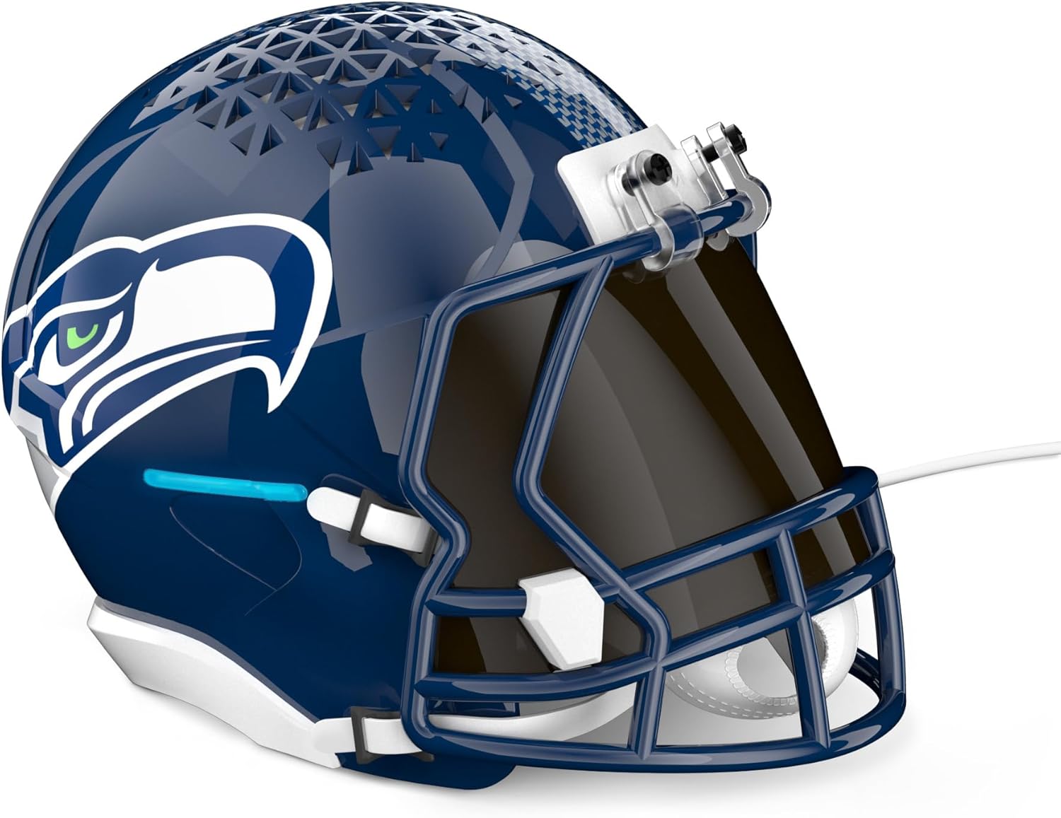 NFL Echo Dot Bundle: Includes Echo Dot | Deep Sea Blue and Limited-Edition NFL Helmet Stand | Seattle Seahawks NFL Echo Dot Bundle: Includes Echo Dot | Deep Sea Blue and Limited-Edition NFL Helmet Stand | Seattle Seahawks