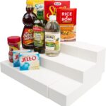 Dial Industries 3 Tier Adjustable Canned Goods Shelves for Kitchen Cabinet and Pantry Organization, Mega