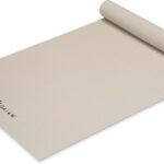 Gaiam Yoga Mat - Premium Solid Thick Non Slip Exercise & Fitness Mat for All Types of Yoga, Pilates & Floor Workouts