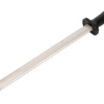 Kota Japan 12 in. Diamond Carbon Steel Professional Knife Sharpener Rod | Kitchen, Home or Hunting | Master Chef, Hunter or Home Gourmet Blade Sharpening Rod or Stick