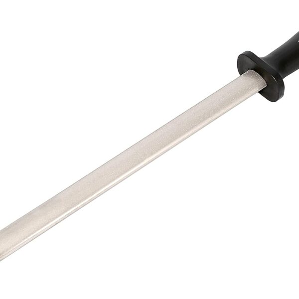 Kota Japan 12 in. Diamond Carbon Steel Professional Knife Sharpener Rod | Kitchen, Home or Hunting | Master Chef, Hunter or Home Gourmet Blade Sharpening Rod or Stick