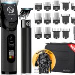Novah Professional Hair Clippers for Men, Professional Barber Clippers and Trimmer Set, Mens Cordless Clipper, Fade Haircut Kit, Electric Hair Cut Machines