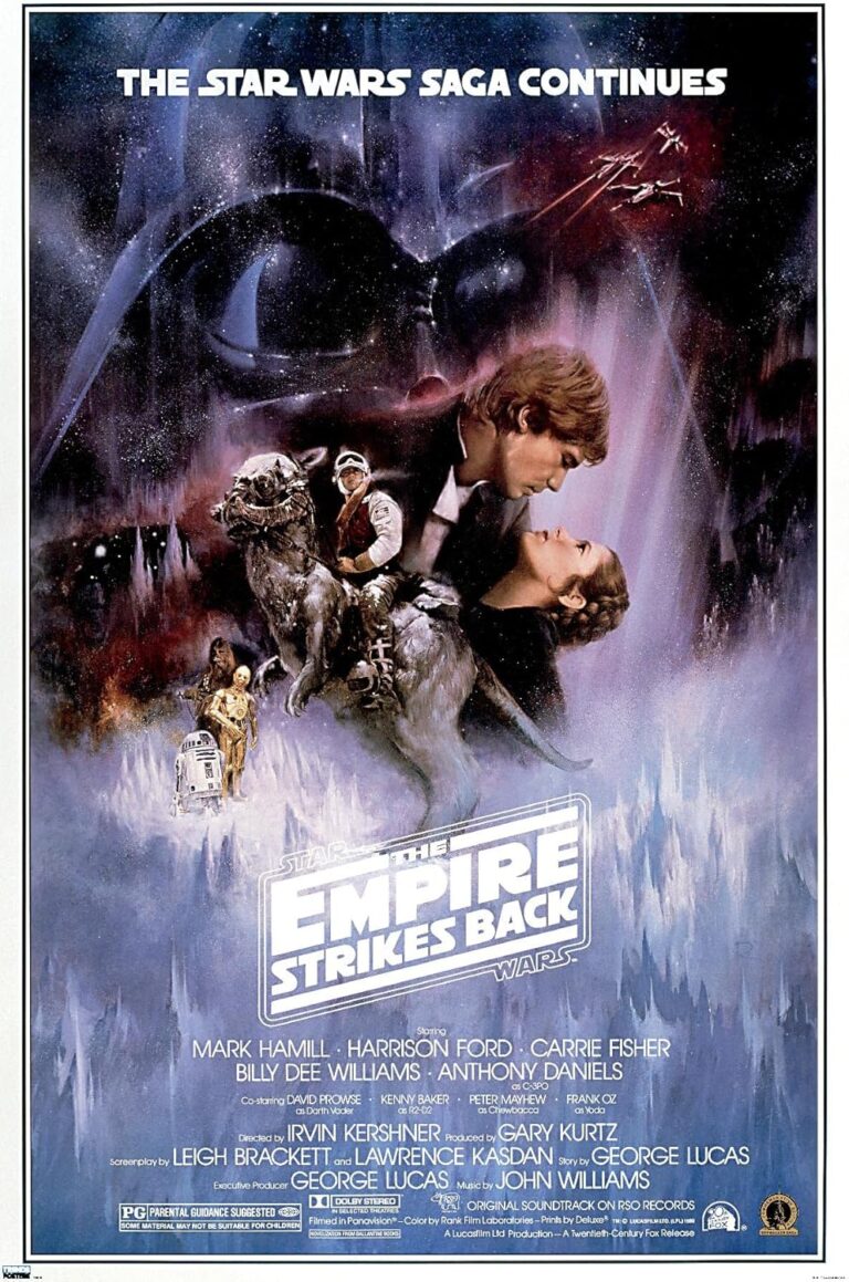Trends International 24X36 Star Wars: The Empire Strikes Back - One Sheet 2 Wall Poster, 24" x 36", Unframed Version