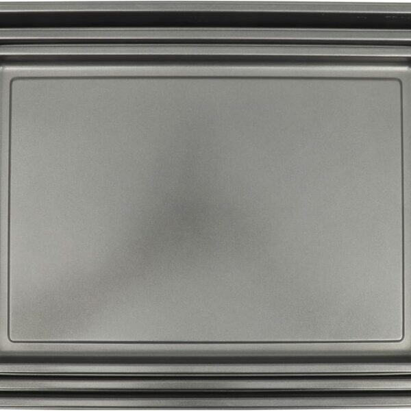 Gibson Home 3 Piece Carbon Steel Nonstick Kitchen Baking Pans/Cookie Sheet Bakeware Set, Premium PFA Nonstick Material