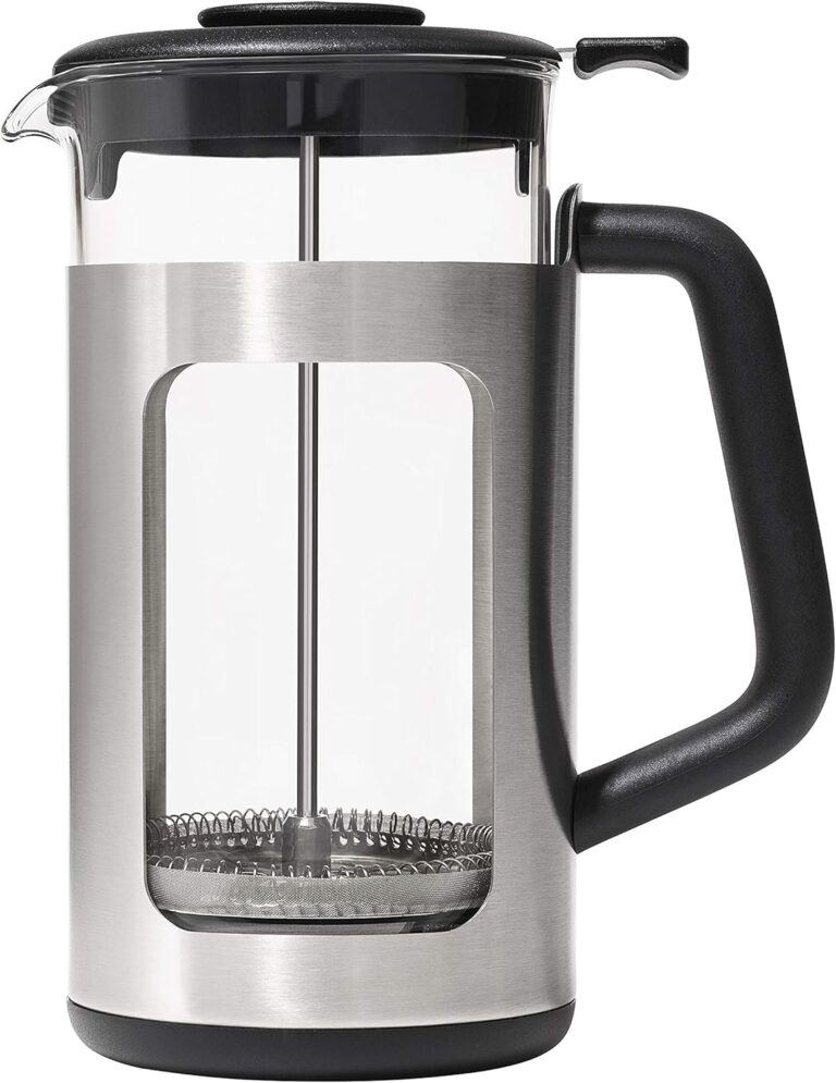 OXO Brew Stainless Steel French Press Coffee Maker  32oz