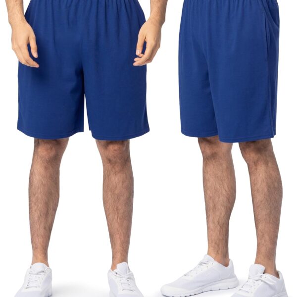 Fruit of the Loom Men's Eversoft Cotton Shorts with Pockets (S-4XL)