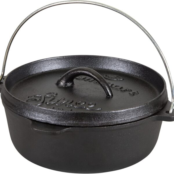 Stansport Pre-Seasoned Cast Iron Dutch Oven