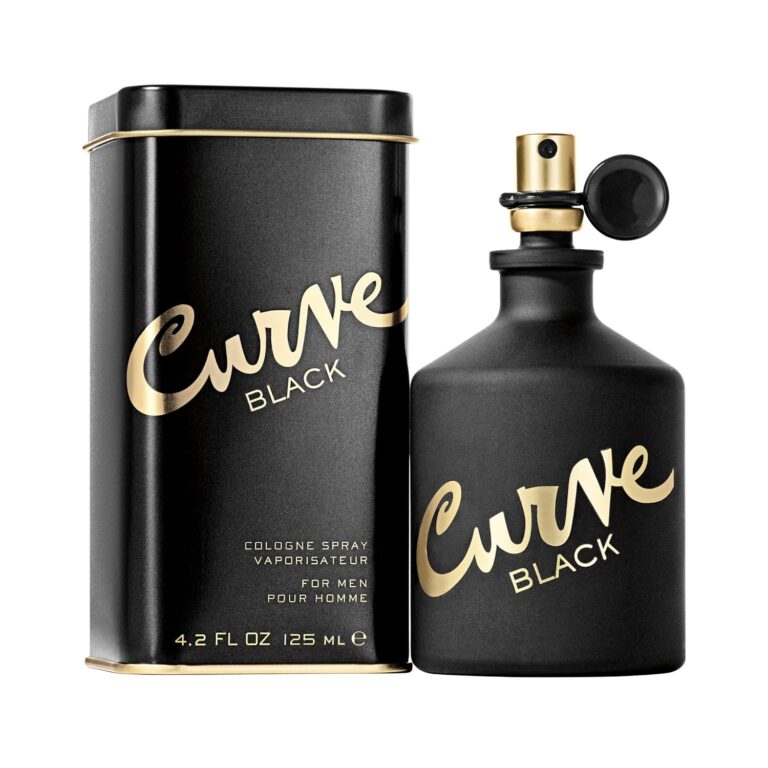 Curve Black Men's Cologne Fragrance Spray, Casual Day or Night Scent, 4.2 fl oz