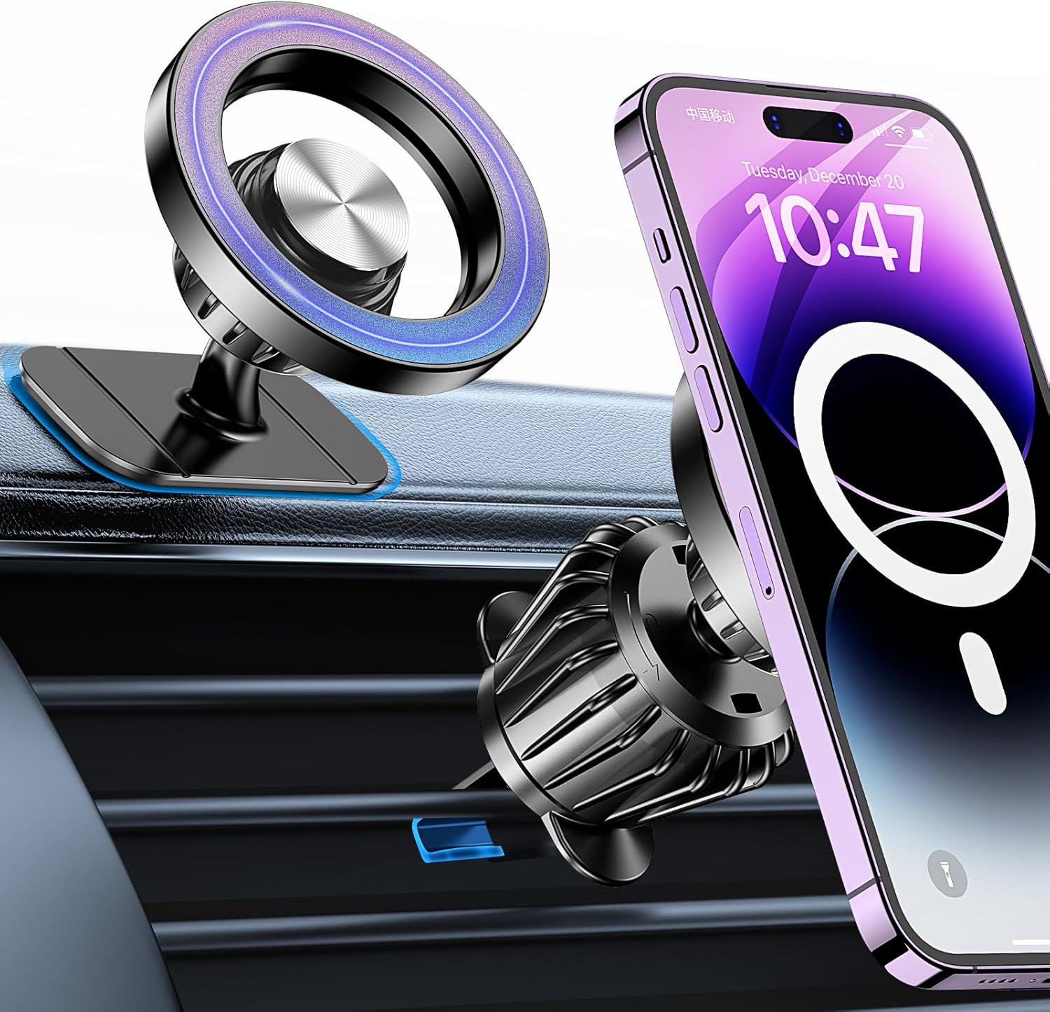 Kaistyle for Magsafe Car MountStrong MagnetsMagnetic Phone Holder for Car Phone Holder Mount Dash Mounted Holders Phone Holders for Your Car Accessories for Women Men for iPhone 17 Pro Max 16 15 14 Kaistyle for Magsafe Car MountStrong MagnetsMagnetic Phone Holder for Car Phone Holder Mount Dash Mounted Holders Phone Holders for Your Car Accessories for Women Men for iPhone 17 Pro Max 16 15 14