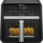 Chefman Air Fryer 9 Qt | TurboFry 7-in-1 High-Powered 450F Cooking for Crispier and Even Results | XL Basket with Viewing Window | Air Fry, Bake, Broil, Reheat, Dehydrate, Defrost, Keep Warm
