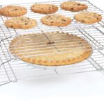 Fox Run Stackable Cooling Rack Set, Chrome, 3-Piece, Metallic, 2.25 x 14 x 10 inches