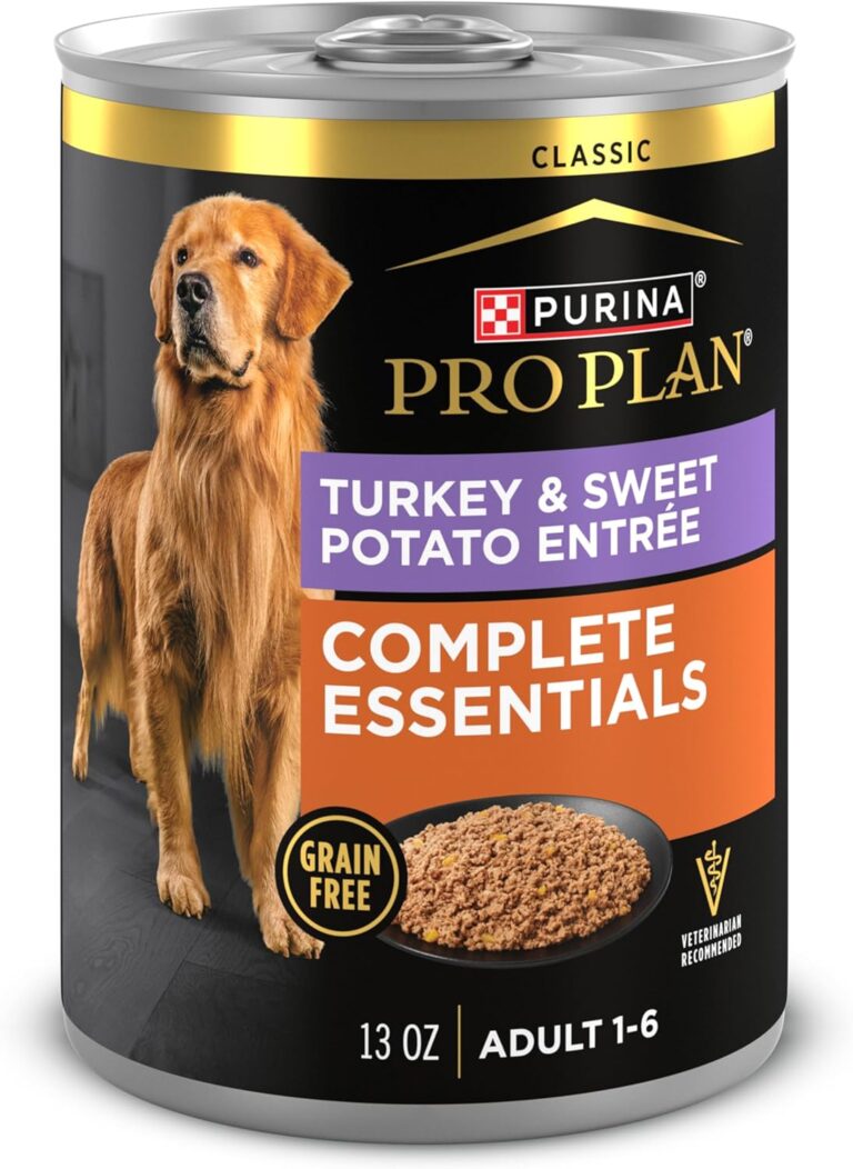 Purina Pro Plan Dog Food, Grain Free Wet Classic Turkey and Sweet Potato Entre - (Pack of 12) 13 oz. Cans