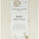Baby First Year Book - Heirloom Keepsake Baby Memory Book to Record Important Milestones, Favorite Photos & More - Pregnancy Books (Cream,112 Pages)
