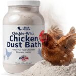 5.5lb Chickie-Whiz Chicken Dust Bath - Made in USA - All Natural Volcanic Ash Dust Bath for Chickens - Healthier Eggs & Feathers - Chicken Coop Accessories for Farms by Billy Buckskin Co.