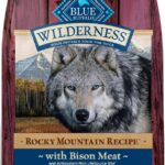 Blue Buffalo Wilderness Rocky Mountain Recipe with Bison High Protein with Grains Dry Dog Food for Adult Large Breed Dogs, 28% Protein, Supports Immunity With Antioxidant-Rich LifeSource Bits, 28 lbs.