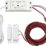 Tuya Smart WiFi 5V garage door opener controller Garage Open Close Monitor,wireless APP Remote Control Magnetic Door sensor,Compatible with Alexa Echo Google Home