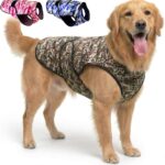 Dog Cooling Vest - 2-Layer Lightweight Performance - UPF50+ Full Coverage & Adjustable Fit for Small to Large Dogs (Green, X-Large)