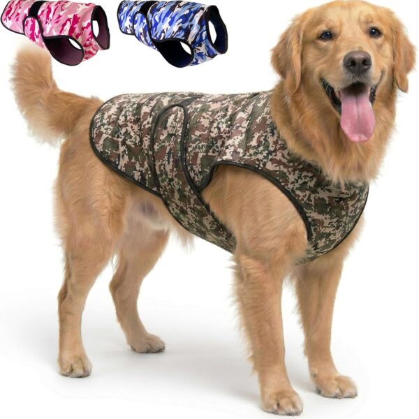 Dog Cooling Vest - 2-Layer Lightweight Performance - UPF50+ Full Coverage & Adjustable Fit for Small to Large Dogs (Green, X-Large)
