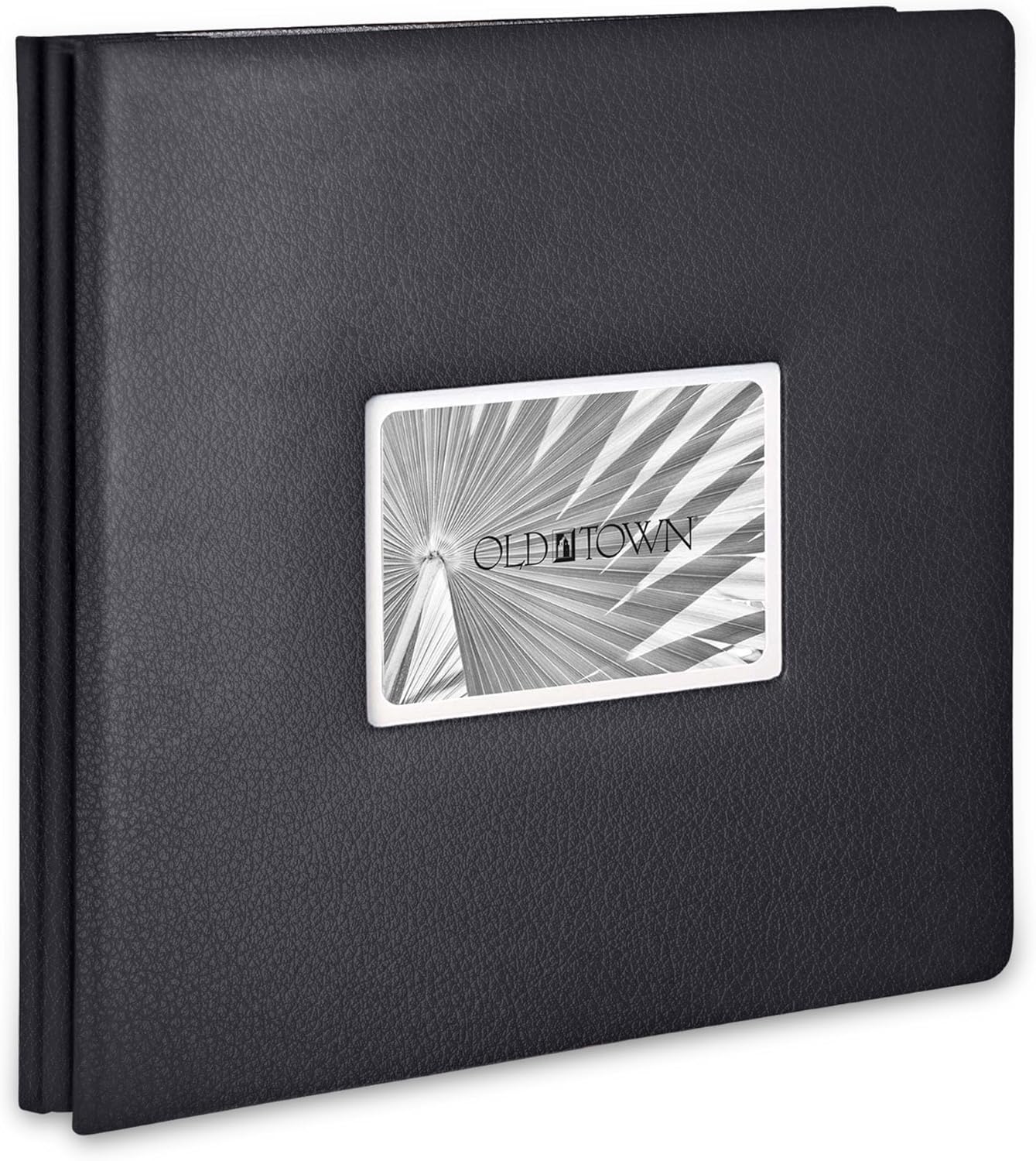Old Town Bonded Leather Photo Album, Large Leather Scrapbook, Expandable Scrapbook Album 12x12 Double-Sided White Paper Pages and Optically Clear Pockets, Faux Suede Lining, Black Old Town Bonded Leather Photo Album, Large Leather Scrapbook, Expandable Scrapbook Album 12x12 Double-Sided White Paper Pages and Optically Clear Pockets, Faux Suede Lining, Black